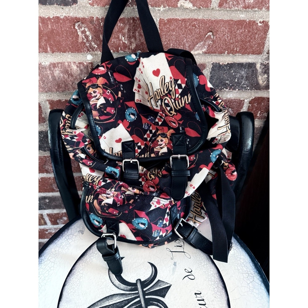 Harley Quinn Themed Backpack by DC Comics DC Comics Size: OS